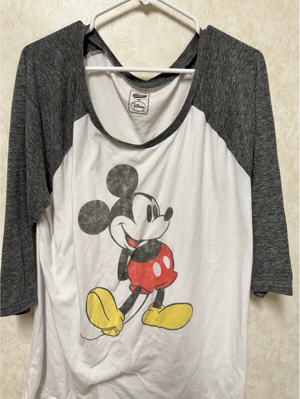 Old Navy Collectabili-Tees Disney Mickey Mouse Raglan Tee